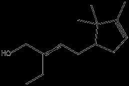 2-エチル-4-（2,2,3-トリメチルシクロペント-3- en-イル）-2-en-1-ol