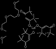 Tris（2,2,6,6-テトラメチル-3,5-ヘプタンディオナート）Lanthanum TetraglyMeadduct