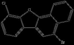 ベンゾ[b]ナフソ[2,1-d]フラン、5-ブロモ-10-クロロ -
