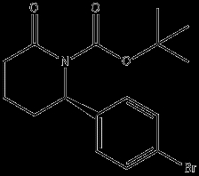 （R）-Tert-Butyl 2-（4-ブロモフェニル）-6-オキソピペリジン-1-カルボン酸