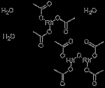 Rhodium（III）酢酸塩;ヘキサ（アセタト）-µ-oxotris（Aqua）Trirodium（III）酢酸